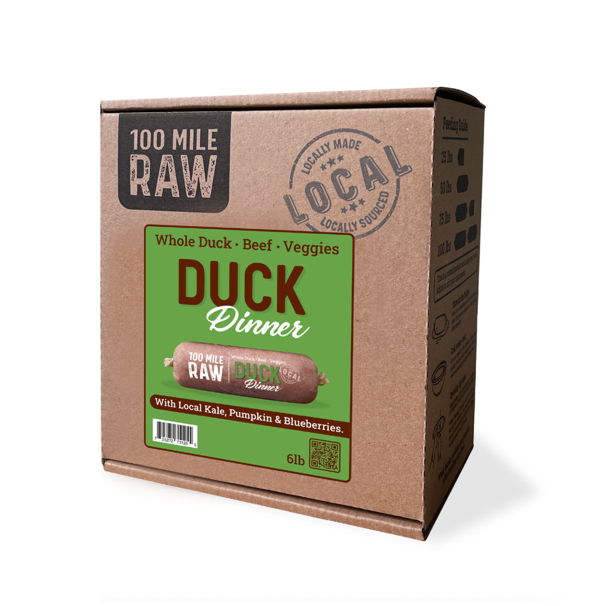 100 Mile Raw Duck & Beef Dinner