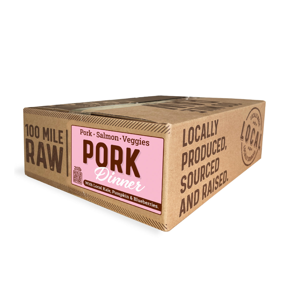 100 Mile Raw Pork & Salmon Dinner