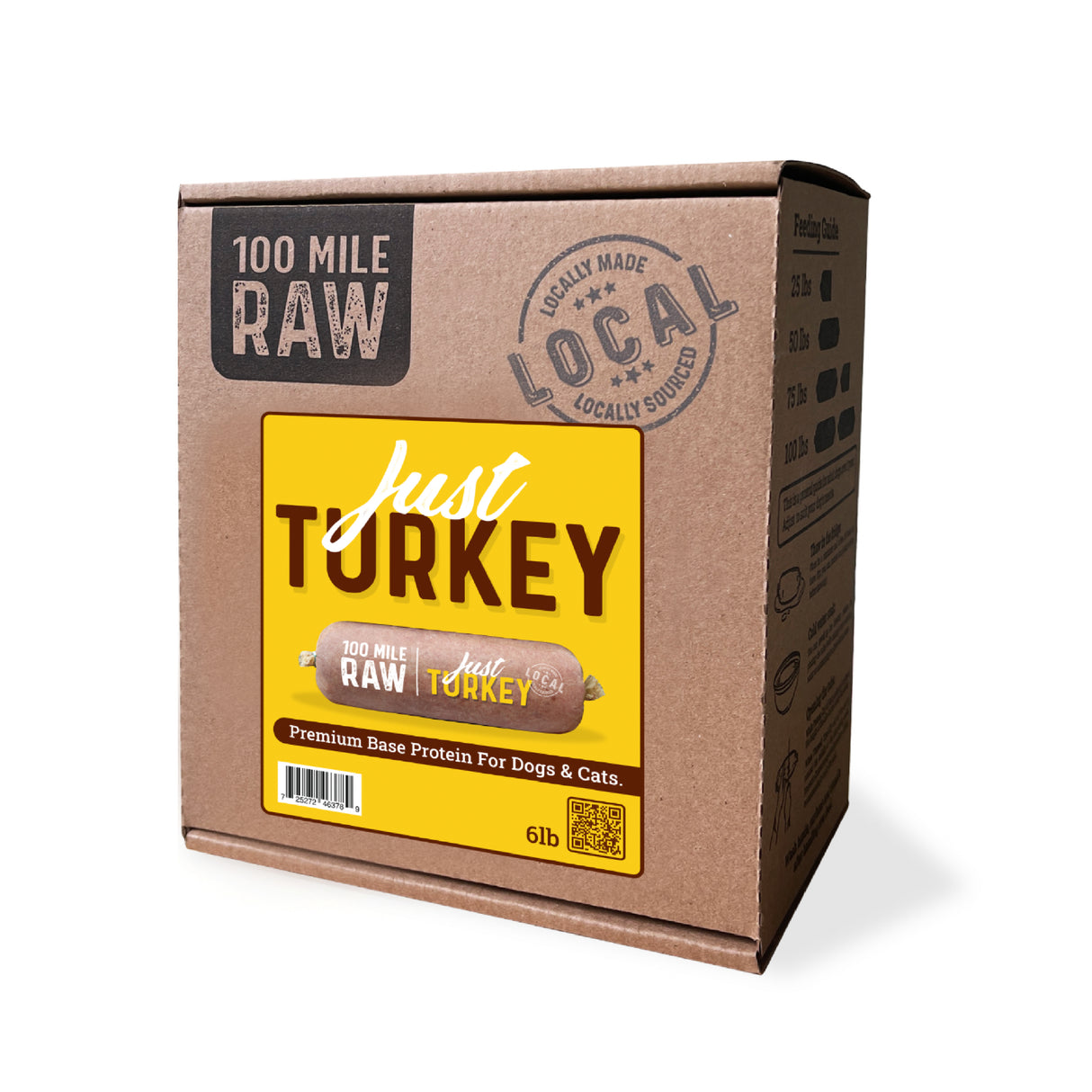 100 Mile Raw Just Turkey