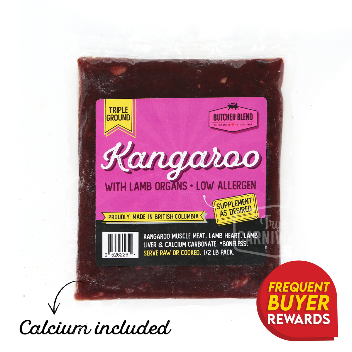 Butcher Blend Kangaroo Limited Ingredient - Flat Packs