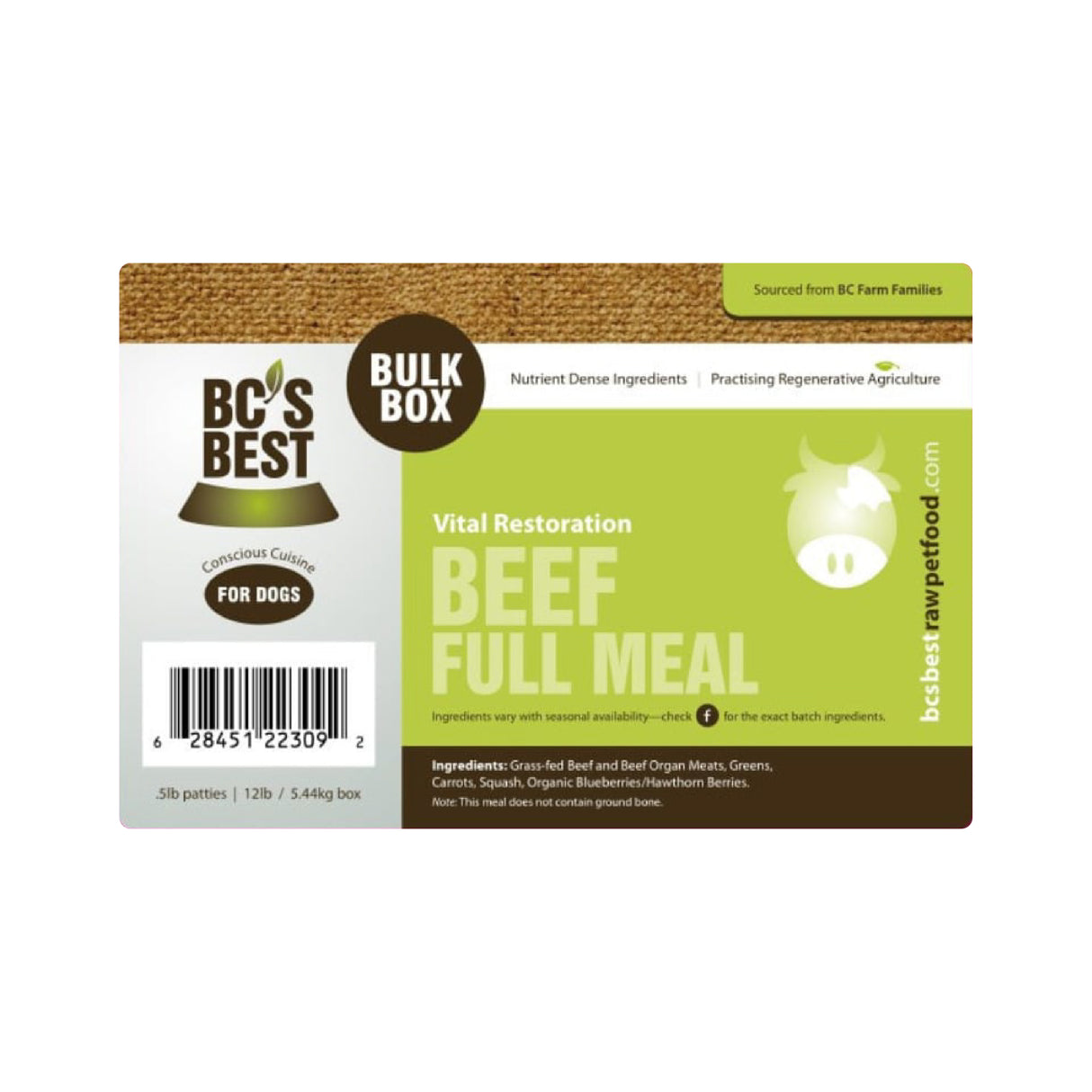 BC's Best Beef for Dogs