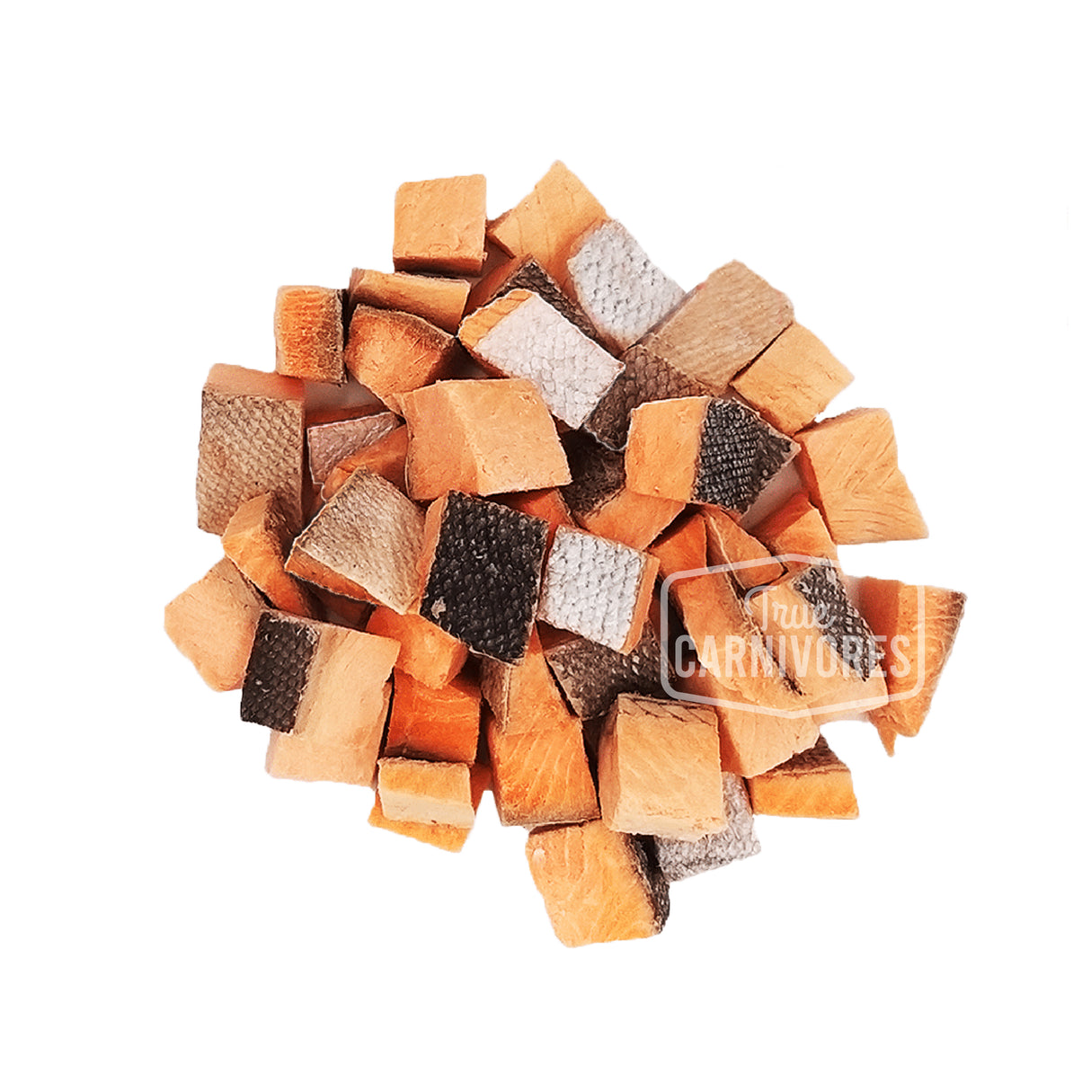 Cryogenically Freeze-Dried Salmon Bites