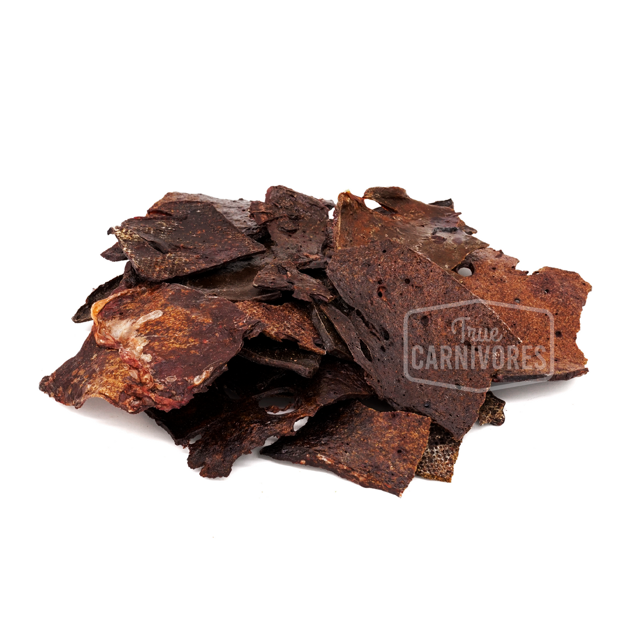 One Ingredient Dehydrated Bison Liver Thins