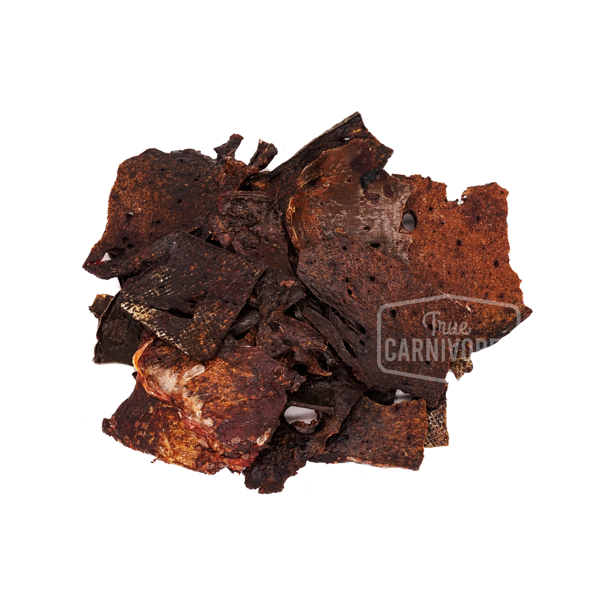 One Ingredient Dehydrated Bison Liver Thins