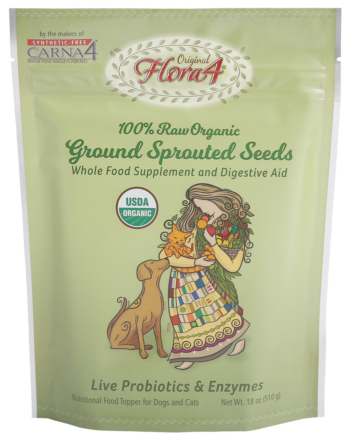 Flora4 Original Sprouted Seed Topper