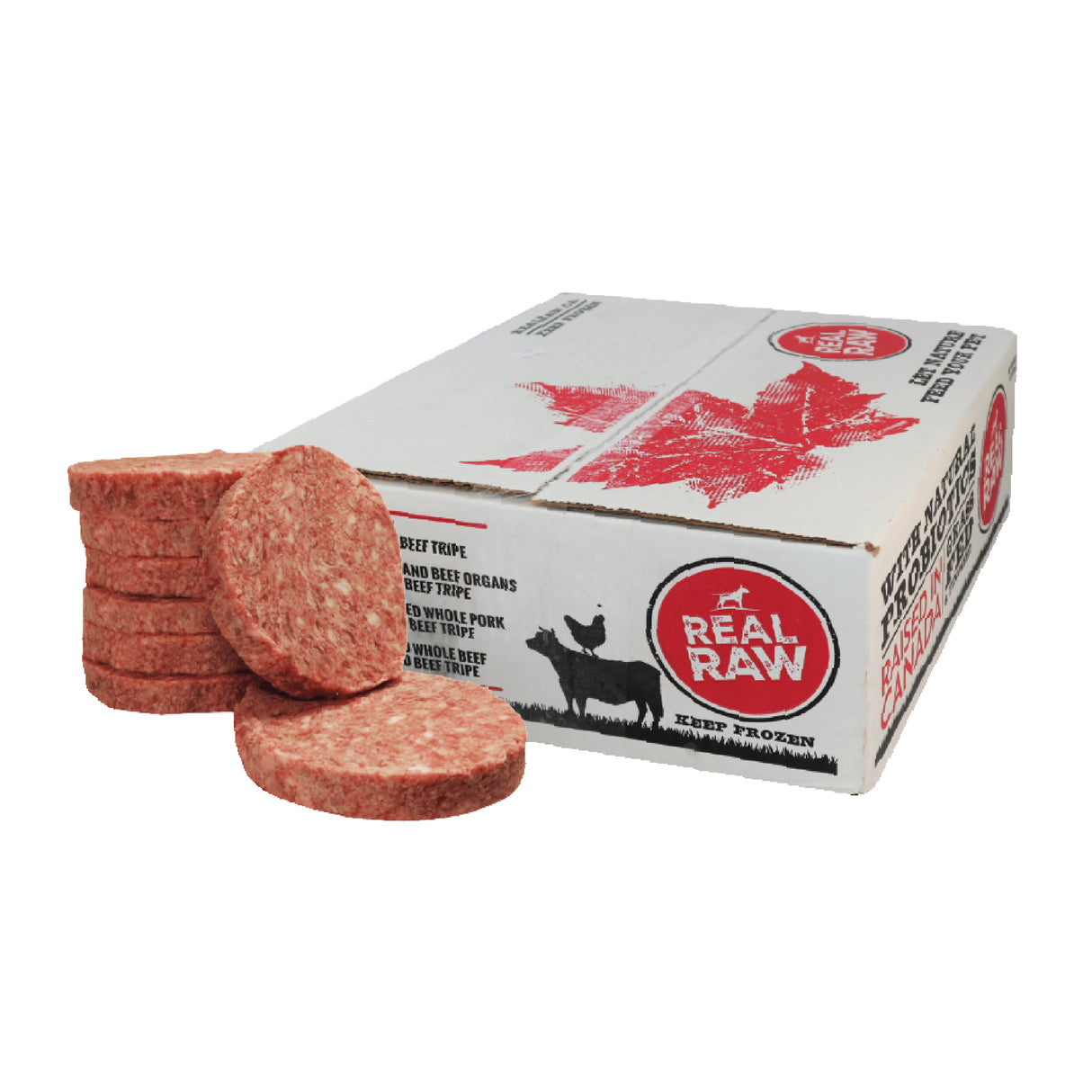 Real Raw Duck with Grass-Fed Beef Tripe