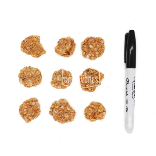 One Ingredient Air Dried Mini Salmon Medallions