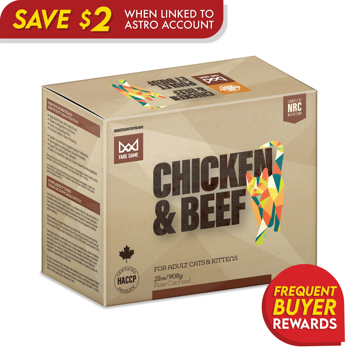 Fare Game Chicken & Beef by Big Country Raw