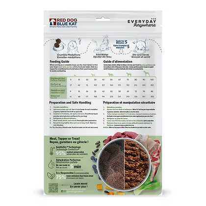 RDBK Everyday Raw Anywhere Wild Backcountry for Dogs