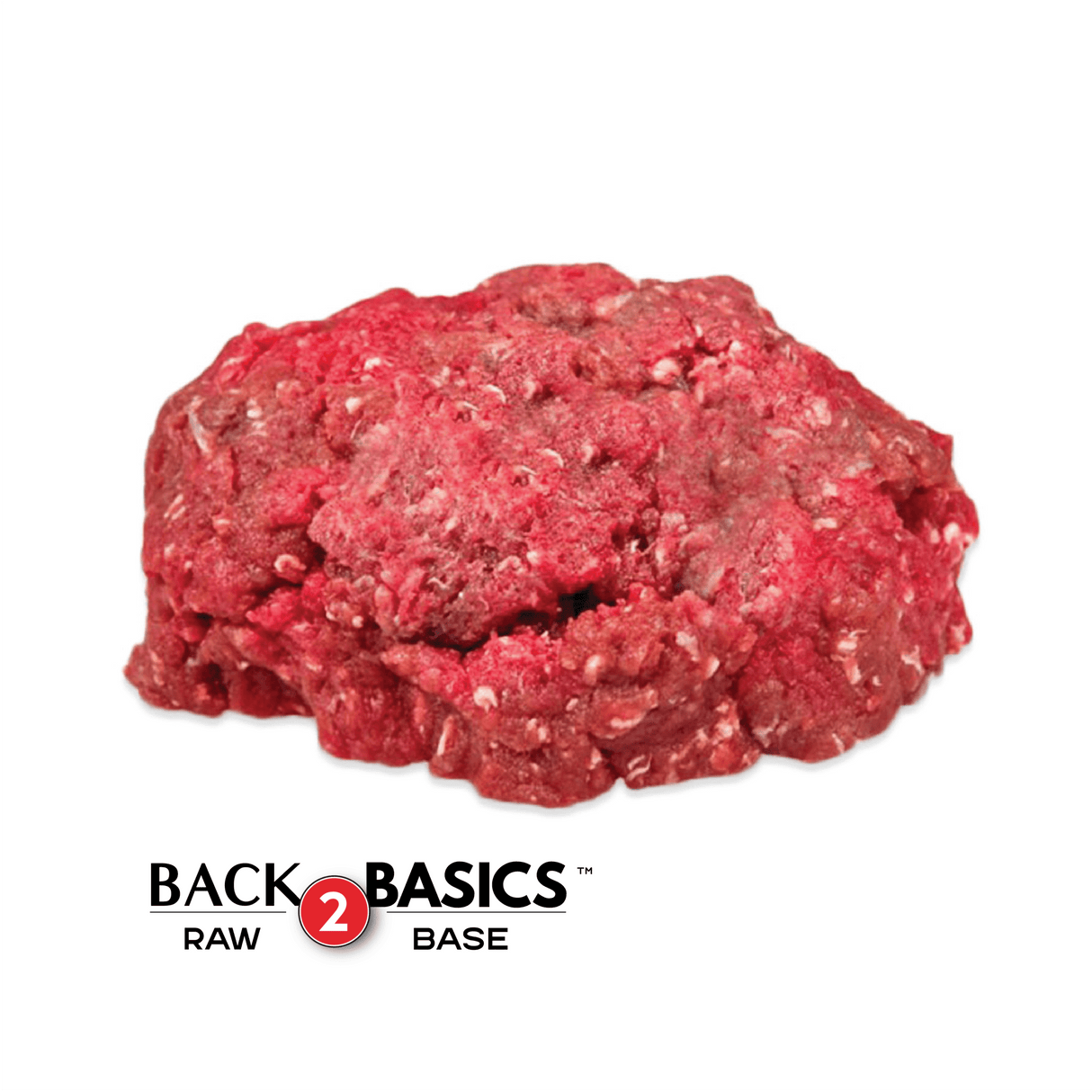 Back 2 Basics Kangaroo - 1lb Portions from $9.49/lb, featuring coarsely-ground raw Australian kangaroo meat in vacuum-sealed packages, ideal for pets with dietary sensitivities.