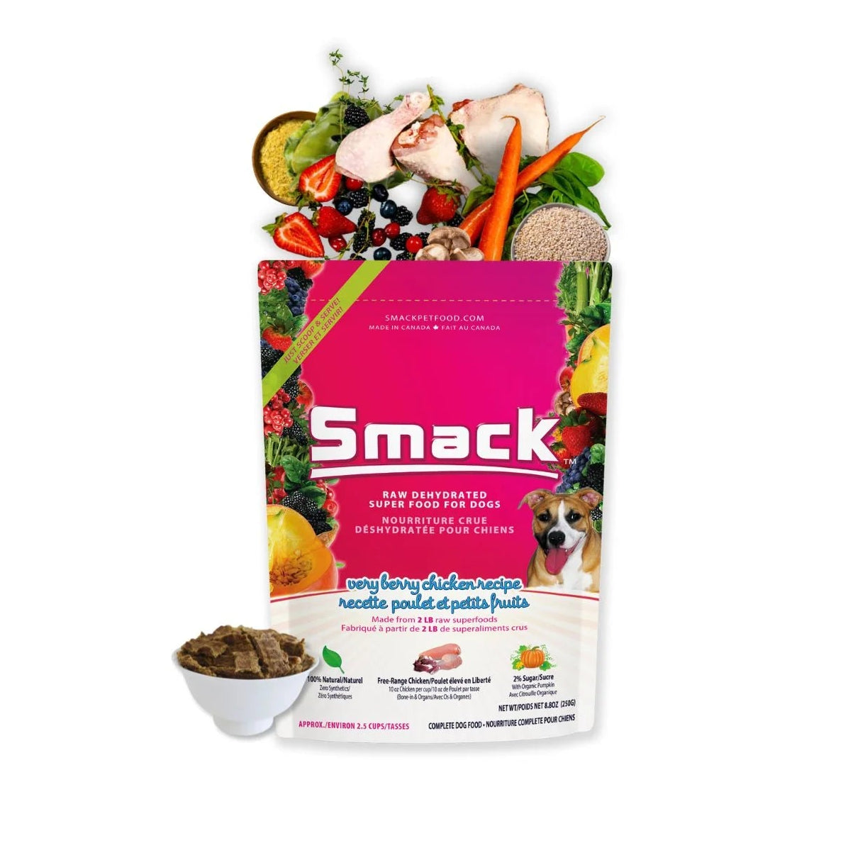 Smack Very Berry Chicken for Dogs
