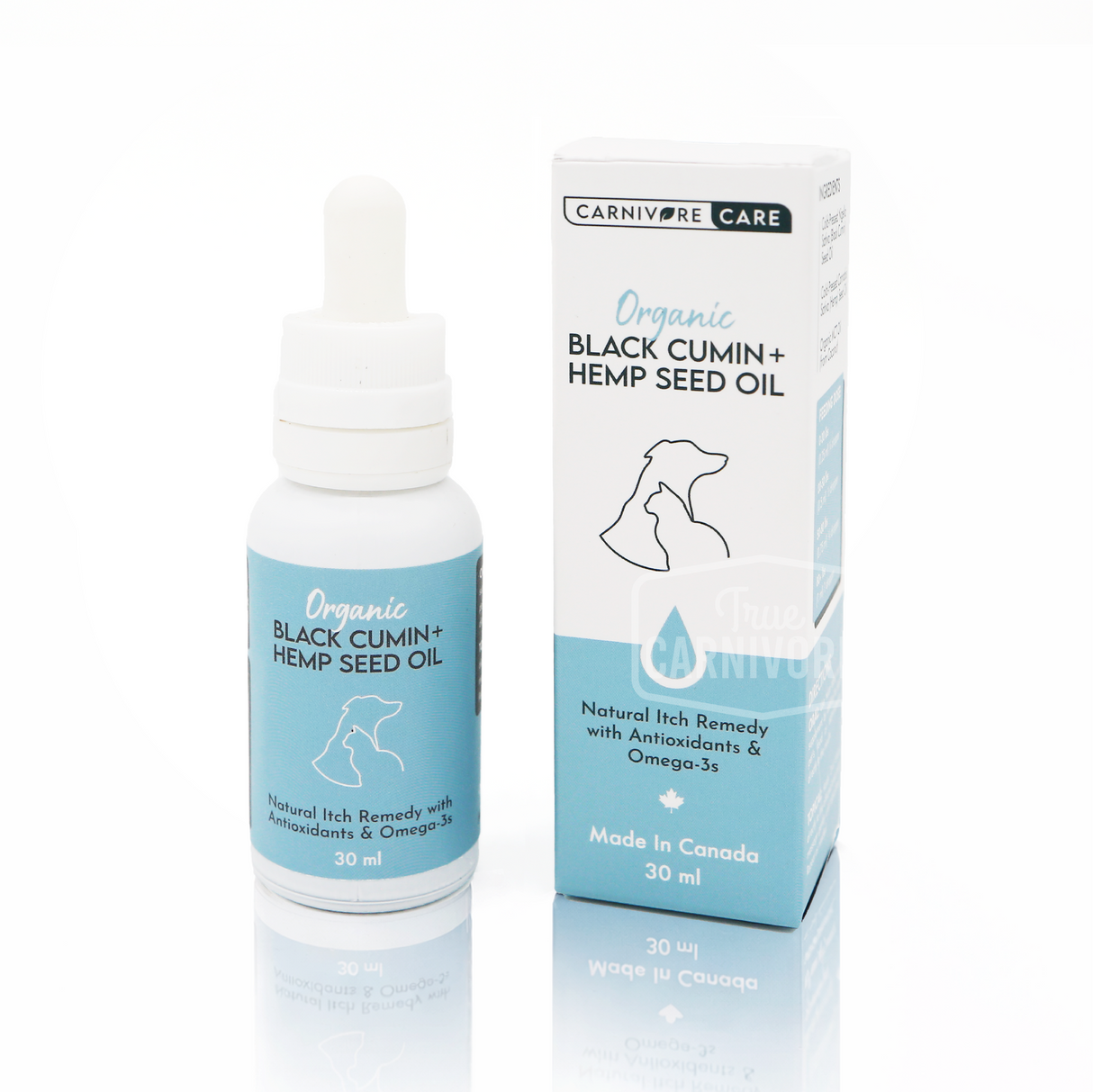 Carnivore Care Itch Relief - Organic Black Cumin + Hemp Seed Oil
