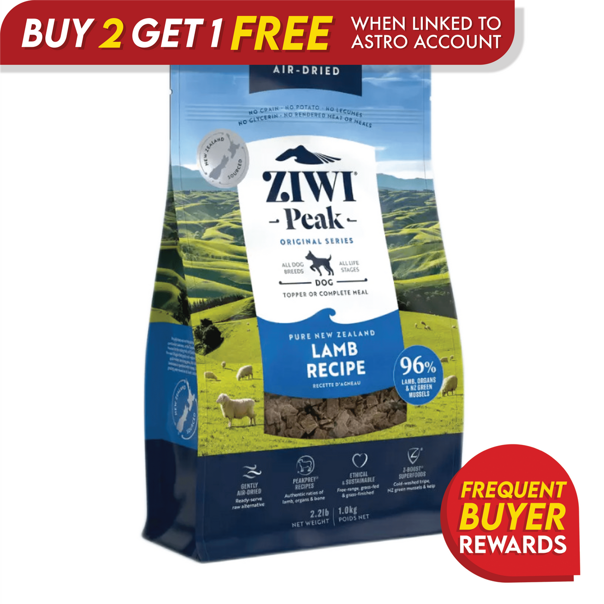 Ziwi Peak Lamb for Dogs