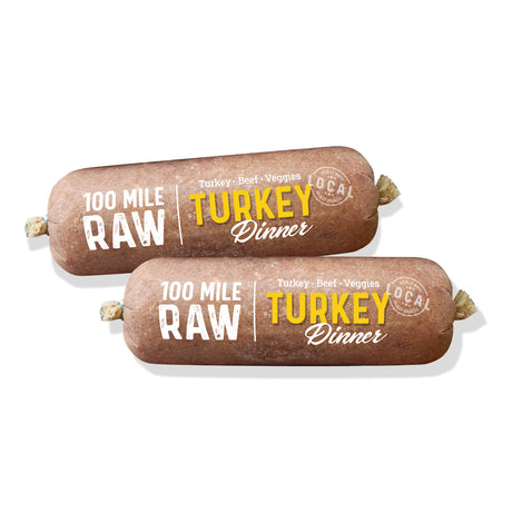 100 Mile Raw Turkey & Beef Dinner