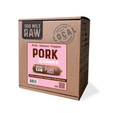 100 Mile Raw Pork & Salmon Dinner