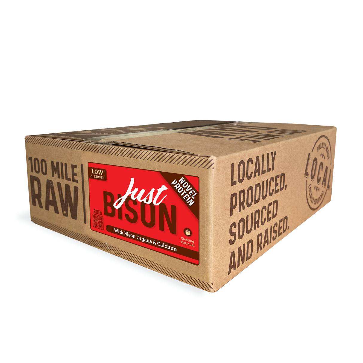 100 Mile Raw Just Bison