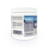 Thrive Beef Pancreas jar for dogs, featuring freeze-dried beef pancreas for digestive enzyme support in pets with EPI or pancreatitis. Includes serving chart and brand details.