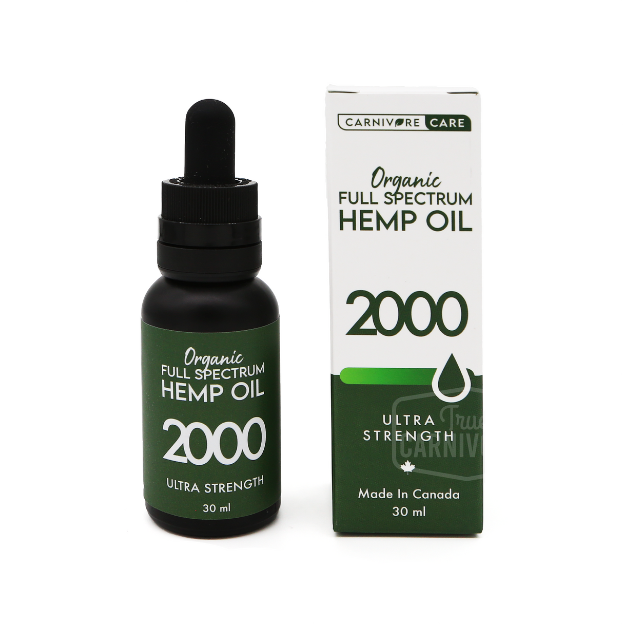 Carnivore Care Organic Full Spectrum Hemp Oil