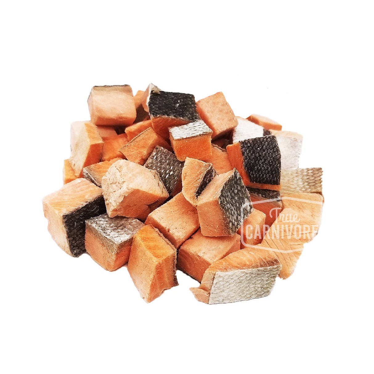 Cryogenically Freeze-Dried Salmon Bites