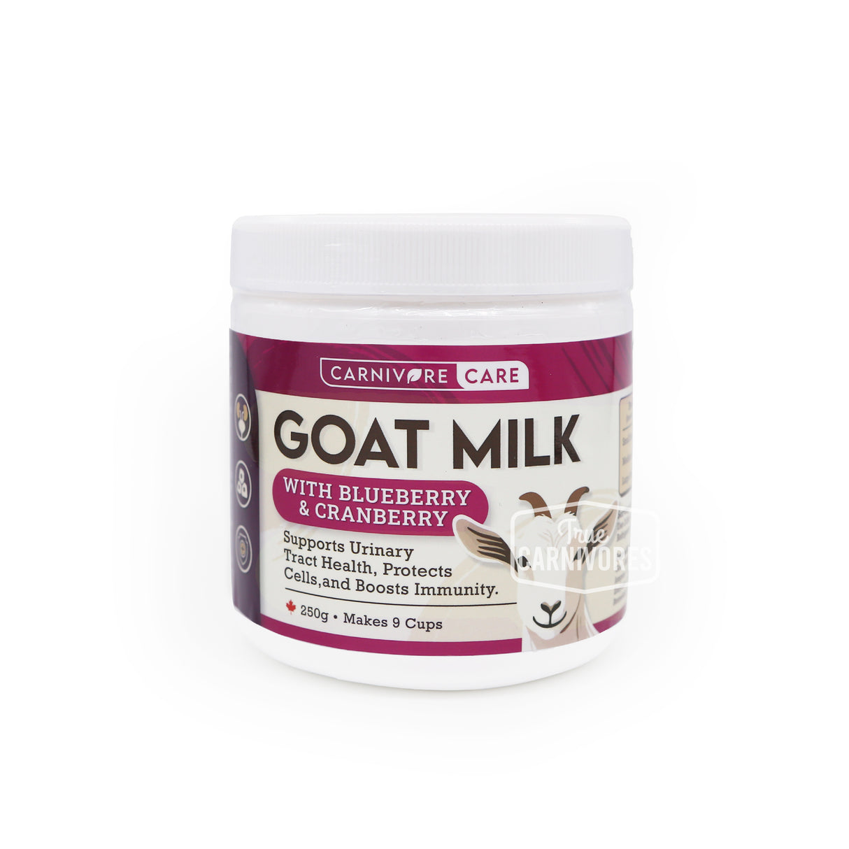 Carnivore Care Goat Milk Booster with Blueberry and Cranberry