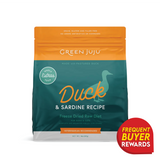 Green Juju Extras Duck & Sardine – Complete & Balanced Freeze-Dried Meal