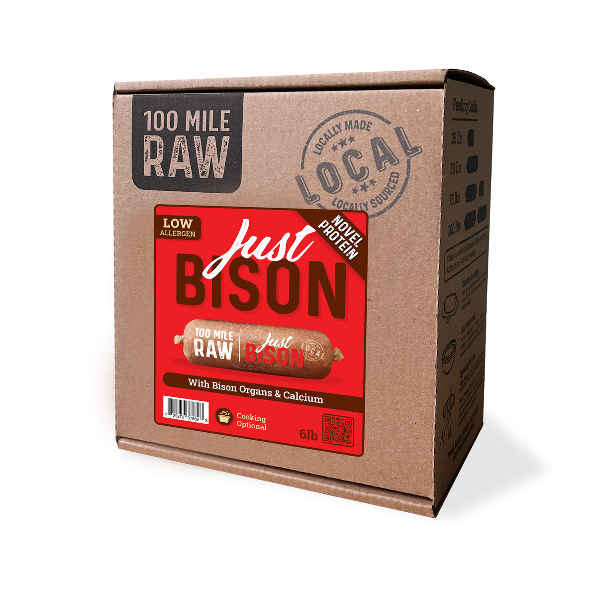 100 Mile Raw Just Bison