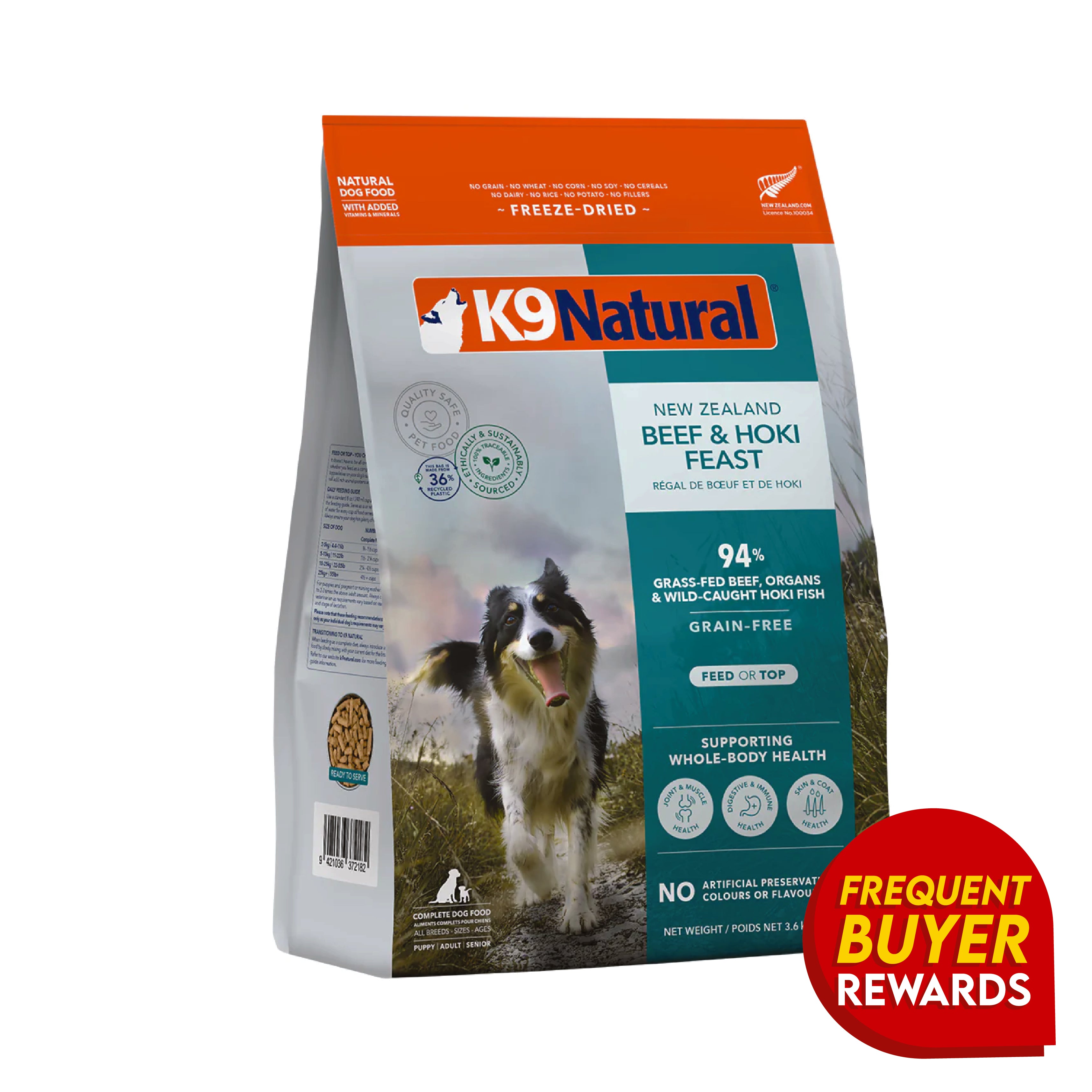 K9 Hoki & Beefドライ×2 缶×1　Lamb Feastドライ×1 K9 Natural Freeze-Dried Hoki & Beef Meal – True Carnivores