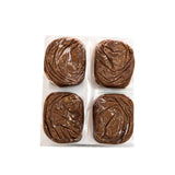 Red Dog Blue Kat Kangaroo for Cats: Four vacuum-sealed, portioned raw kangaroo patties offer lean, novel protein, ideal for cats' nutritional needs.