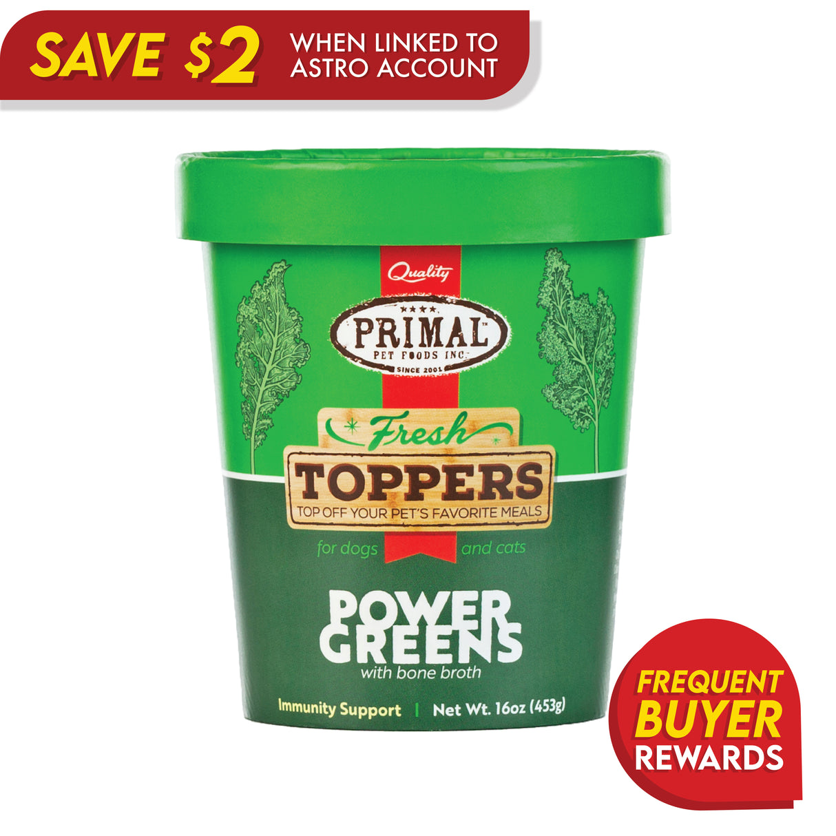 Primal Power Greens Fresh Topper