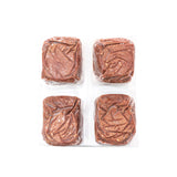 Red Dog Blue Kat Venison for Cats, four vacuum-sealed, raw ¼-lb venison patties for cats, offering a lean, single-protein, minimally processed meal option.