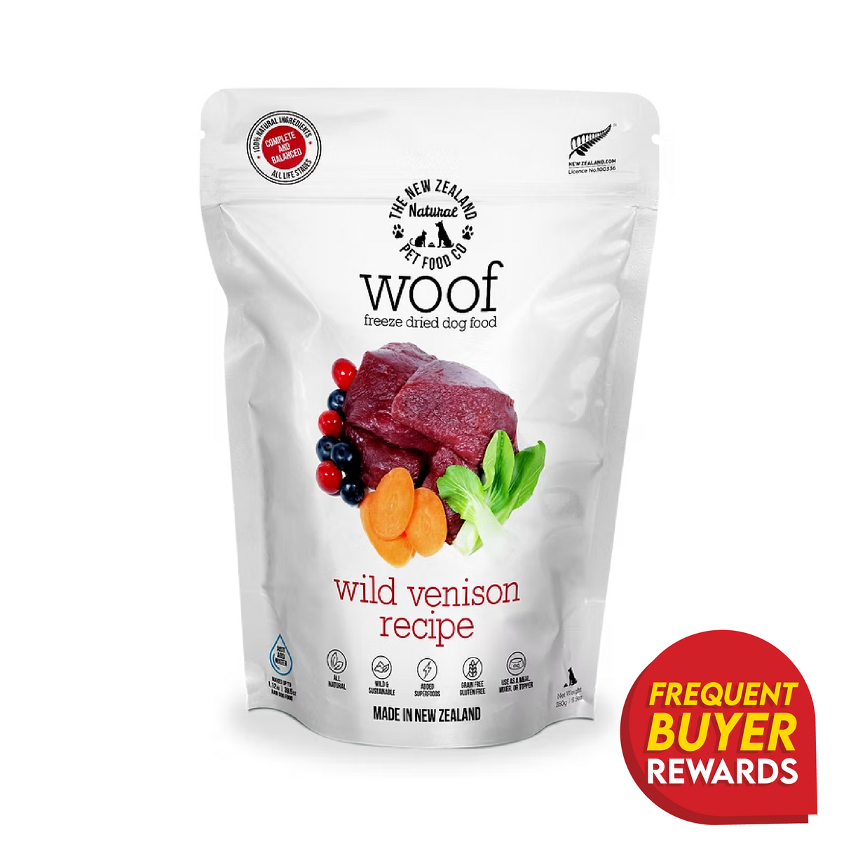 Woof Wild Venison 1kg