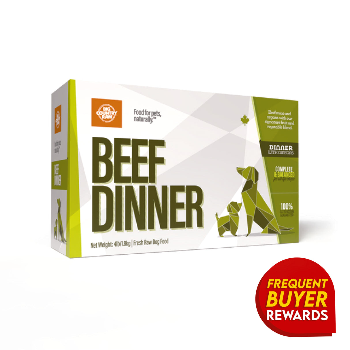 Big Country Raw Beef Dinner