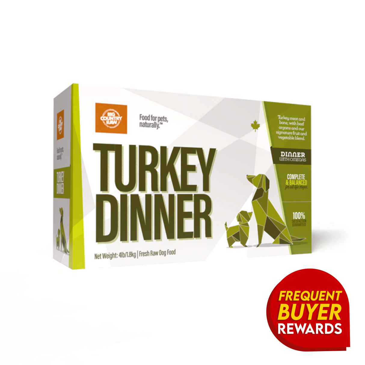 Big Country Raw Turkey Dinner