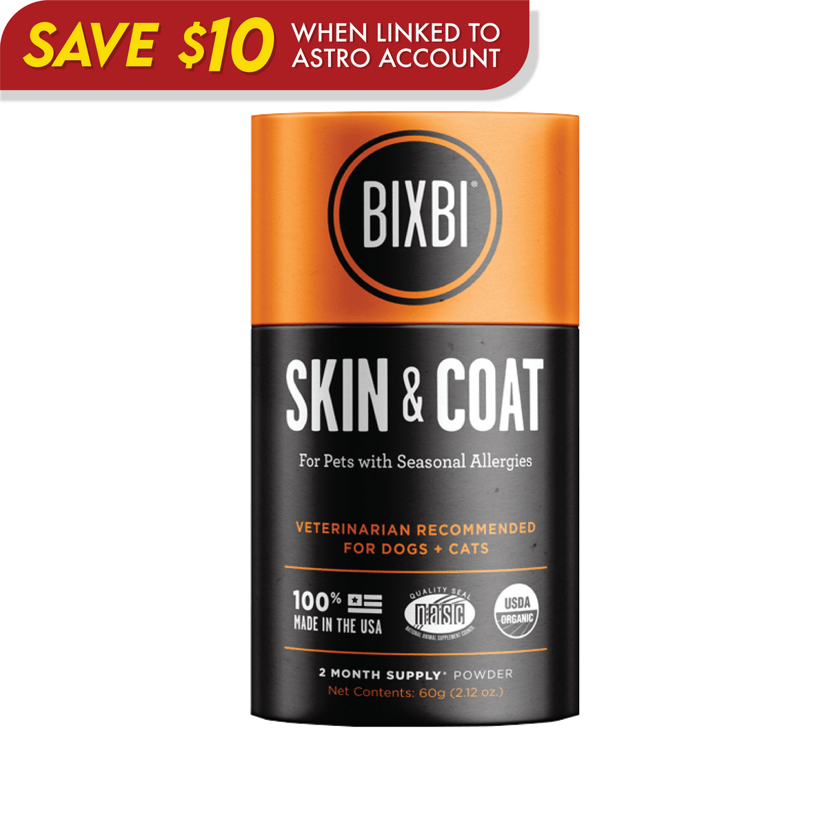 Bixbi Skin & Coat - Seasonal Allergy Support
