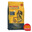 CARNA4 Goat for Dogs: Quick-baked, air-dried nuggets with goat, goat liver, eggs, sprouted seeds. Easy-chew, made in Canada, synthetic-free, with frequent buyer rewards.