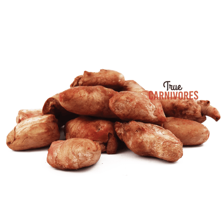 Cryogenically Freeze-Dried Chicken Hearts