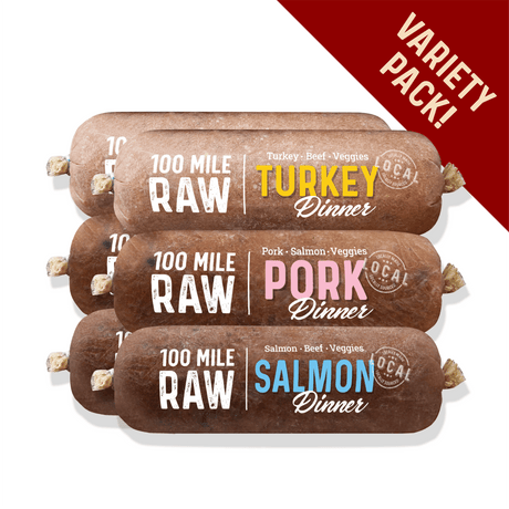 100 Mile Raw Dinner Variety Pack