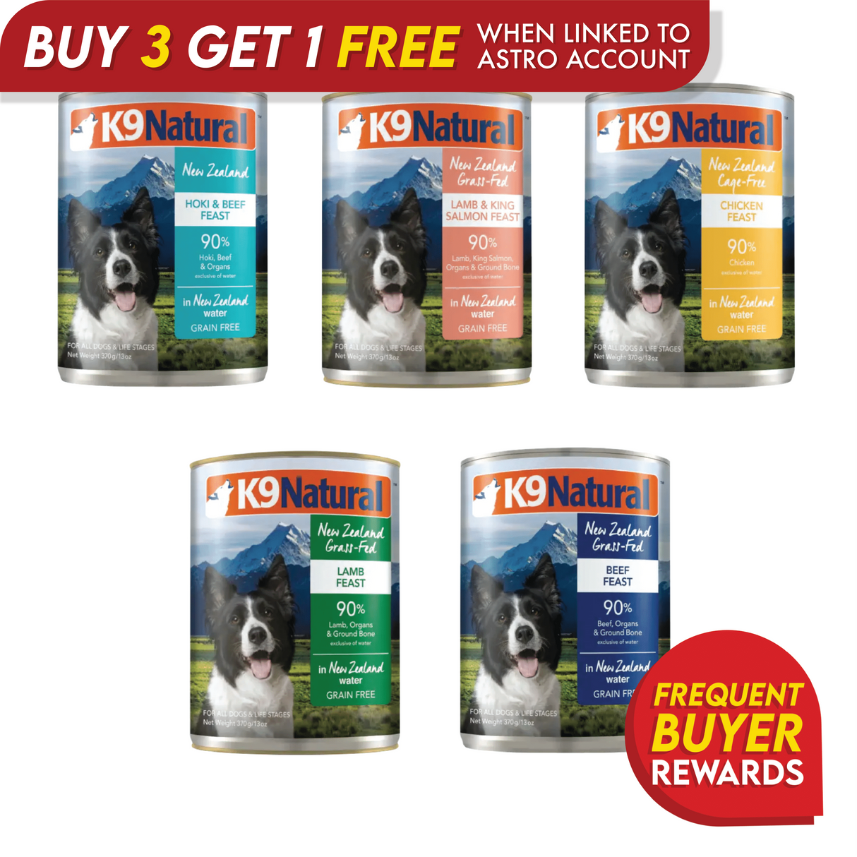 K9 Natural Canned Food for Dogs
