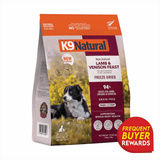 K9 Natural Freeze-Dried Lamb & Venison Feast for Dogs 4lb