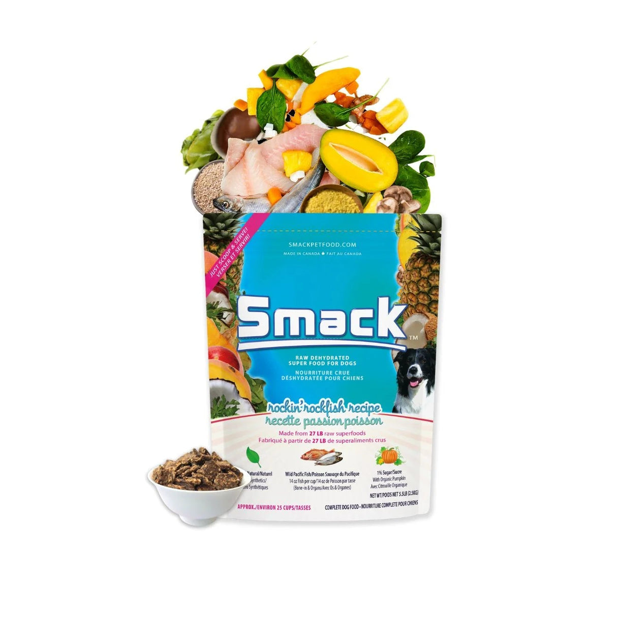 Smack Rockin Rockfish for Dogs