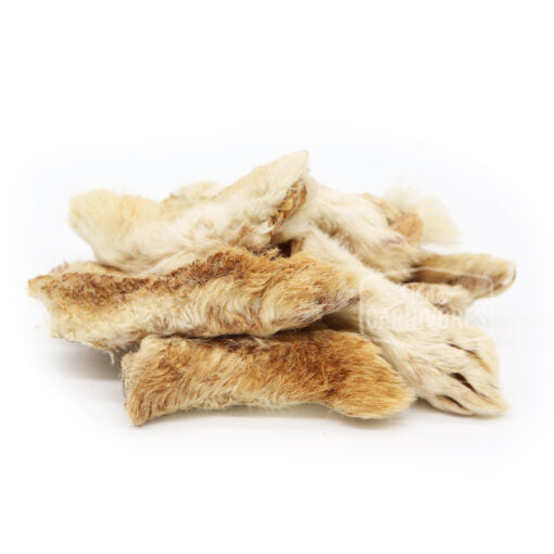 One Ingredient Rabbit Feet 100g – True Carnivores
