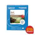 Red Dog Blue Kat Beef for Cats, 1 lb box, highlights raw beef nutrition with organic veggies, single-protein formula, freezer-friendly, and Canadian-sourced, ideal for complete meals.