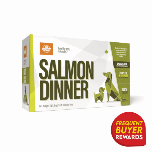 Big Country Raw Salmon Dinner $7.50/lb