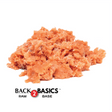 Back 2 Basics Wild Salmon - 1lb Portions from $6.49/lb, featuring a mound of pink-orange raw ground salmon, ideal for enhancing pets' Omega-3 intake.
