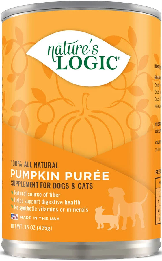 Nature's Logic Canned Pumpkin Purée