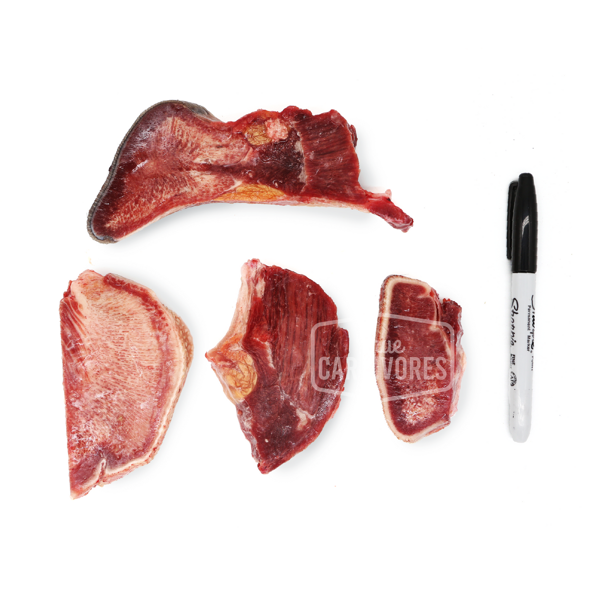 Back 2 Basics Sliced Canadian Yak Tongue 1lb Pack