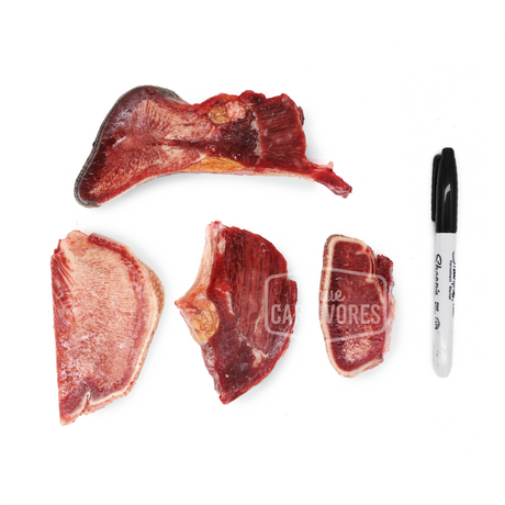 Back 2 Basics Sliced Canadian Yak Tongue 1lb Pack
