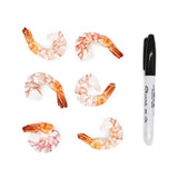 Cryogenically Freeze-Dried Tiger Prawns 45g Pack