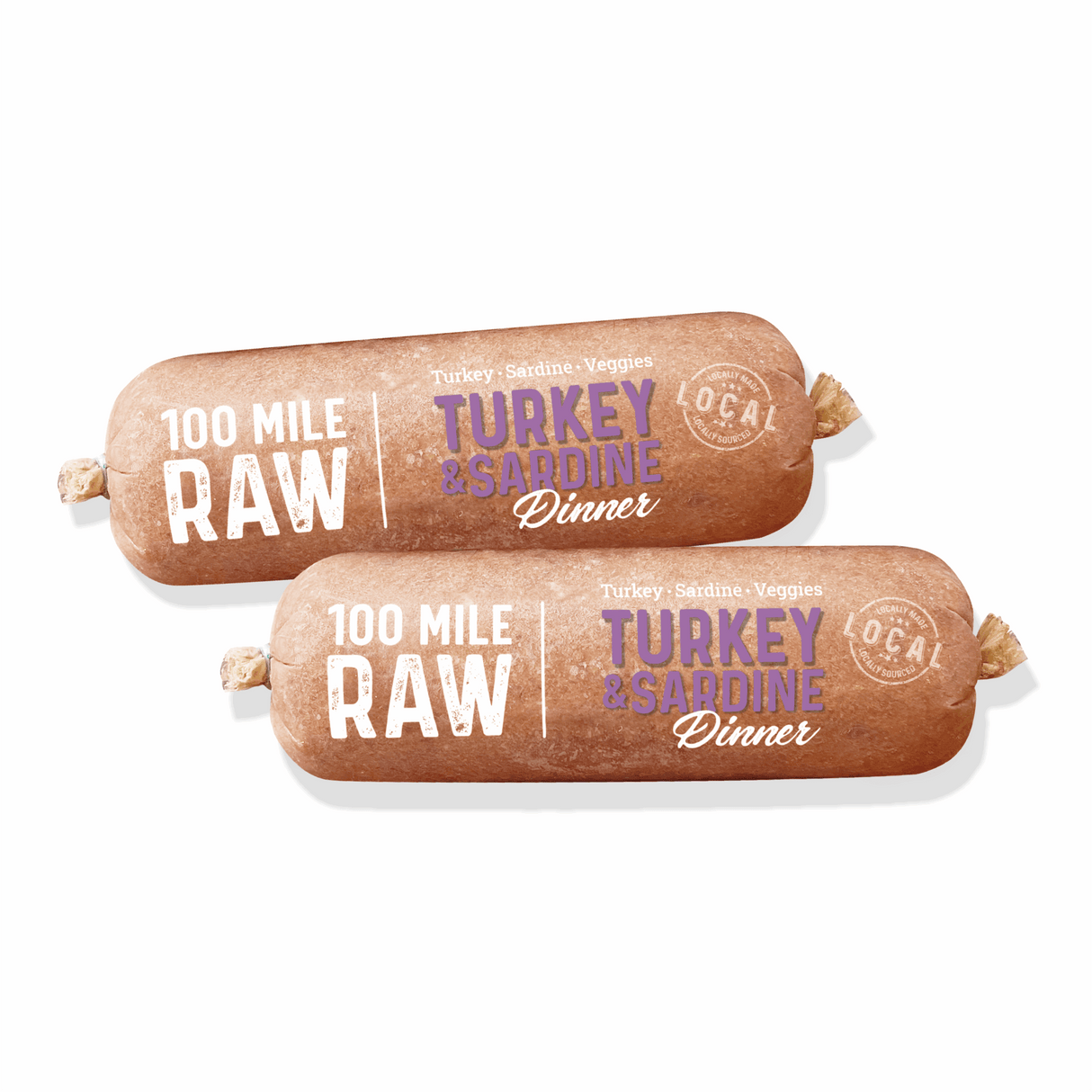 100 Mile Raw Turkey & Sardine Dinner