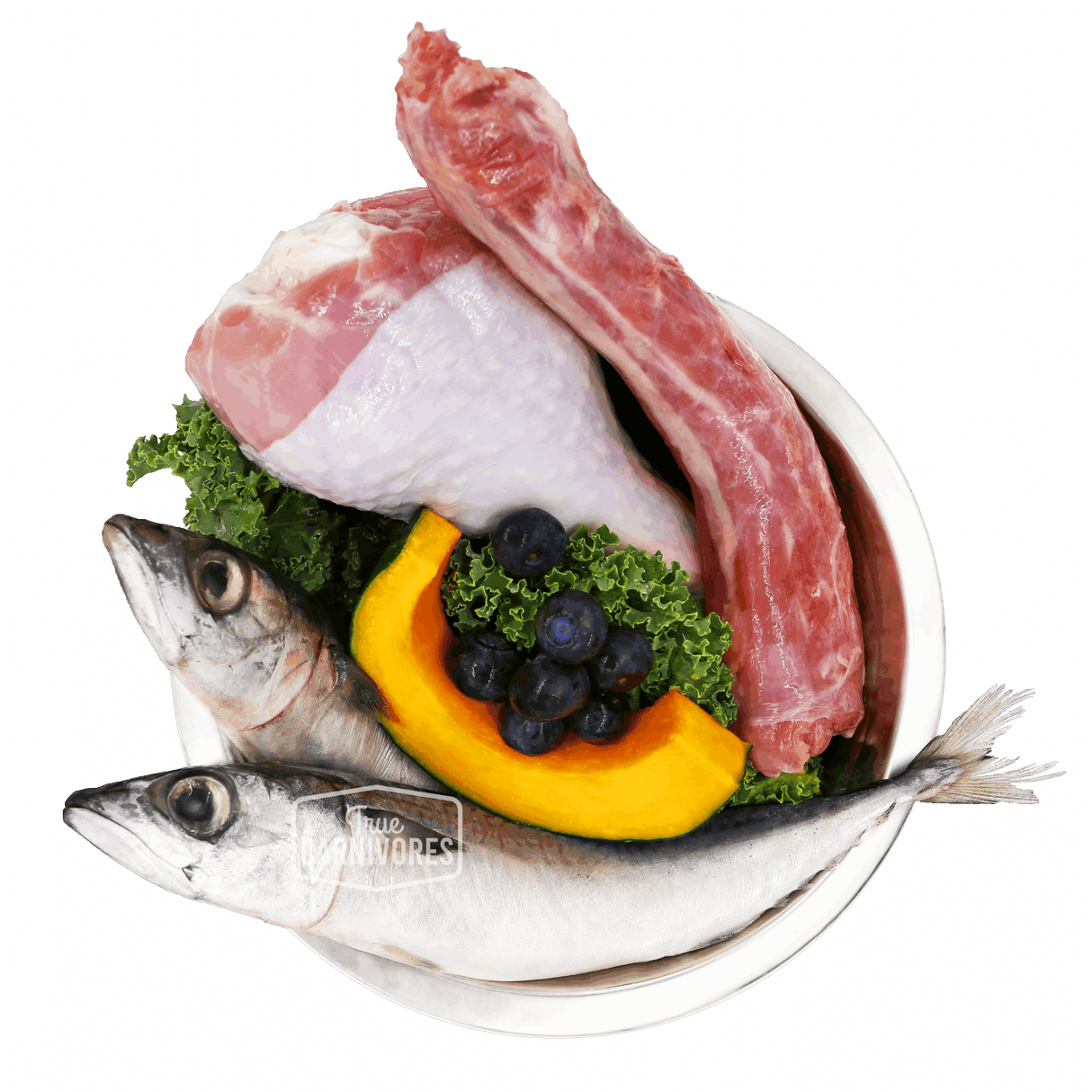 100 Mile Raw Turkey & Sardine Dinner